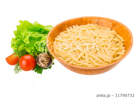 Raw pasta 11790732