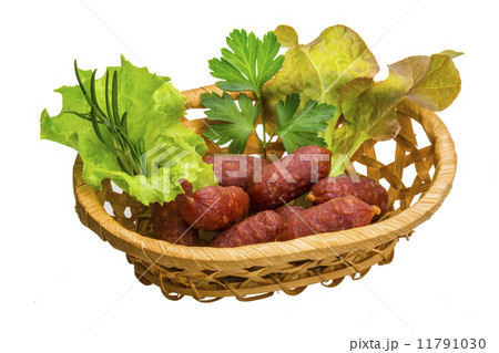 Salami sausages 11791030