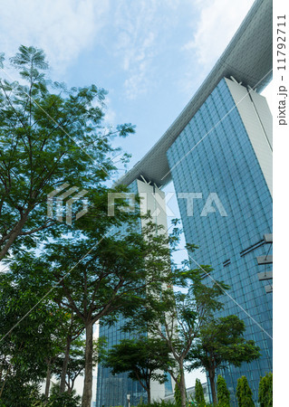 SINGAPORE - MAY 11: Marina Bay Sands Integrated Resort on May 11 SINGAPORE - MAY 11: Marina Bay Sands Integrated Resort on May 11 11792711