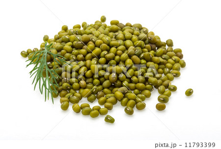 Green dry beans Green dry beans 11793399
