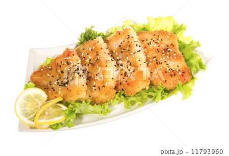 Roasted fish with lemon 11793960