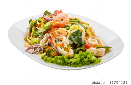 Asian seafood salad Asian seafood salad 11794121