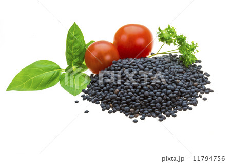 Black lentils Black lentils 11794756