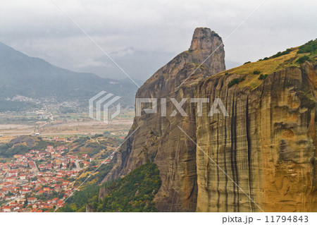 Meteora cliffs and monasteries 11794843
