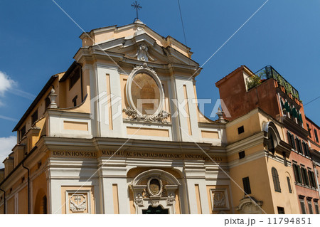 Great church in center of Rome, Italy. Great church in center of Rome, Italy. 11794851