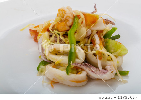 Asian seafood salad Asian seafood salad 11795637