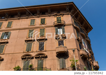 Rome, Italy. Typical architectural details of the old city Rome, Italy. Typical architectural details of the old city 11795942