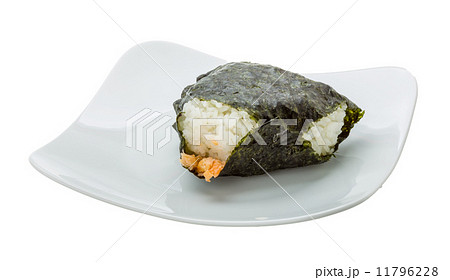 Japan rice ball with salmon Japan rice ball with salmon 11796228
