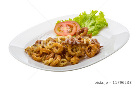 Fried squid rings 11796238