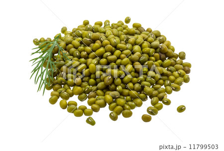Green dry beans 11799503