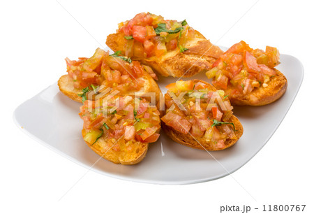 Bruschetta with tomato Bruschetta with tomato 11800767