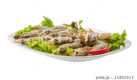 Raw tiger shrimps Raw tiger shrimps 11802013