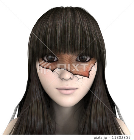 女性の顔アップ 女性の顔アップ 11802355