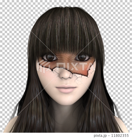 女性の顔アップ 女性の顔アップ 11802355