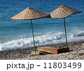 Two umbrella  at the beach 11803499