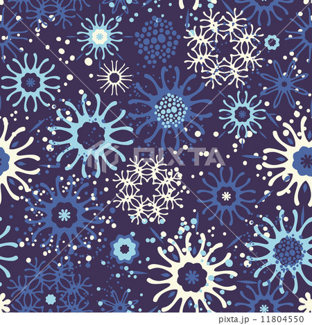 Seamless pattern with colorful abstract doodle ornament 11804550