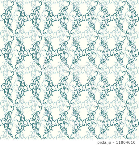 Seamless pattern with abstract doodle ornament. Elegant backgrou 11804610