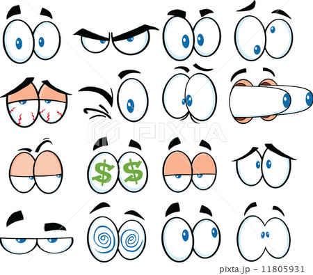 Funny Eyes. Set Vector Collection Funny Eyes. Set Vector Collection 11805931