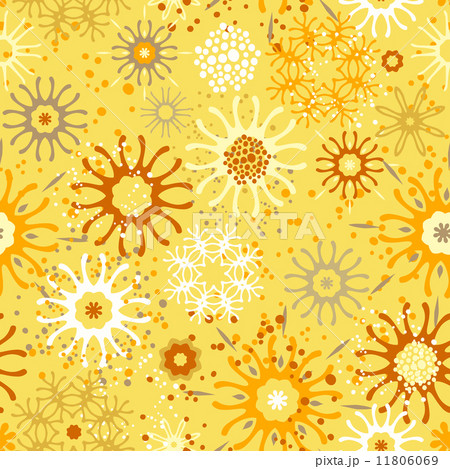 Seamless pattern with doodle ornament 11806069
