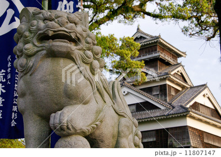 狛犬と宇土櫓 狛犬と宇土櫓 11807147