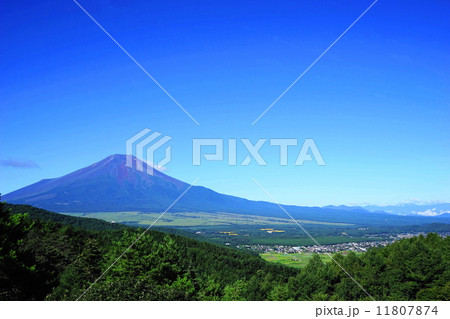 8月風景・富士山564二十曲峠展望 11807874