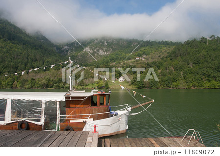 Motor ship at river Drina 11809072