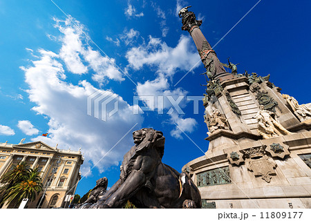 Monument to Christopher Columbus - Barcelona Monument to Christopher Columbus - Barcelona 11809177