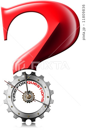 Time for Questions - Question Mark Metallic Gear Time for Questions - Question Mark Metallic Gear 11809836