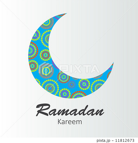 Moon Background for Muslim Community Festival Vector Illustratio 11812673