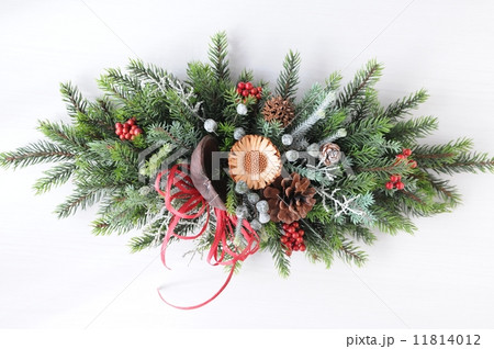 クリスマスリース　スワッグ 11814012