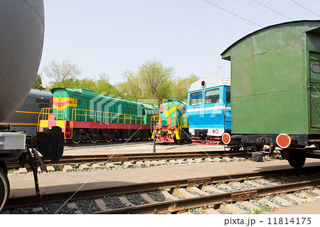 Rail road locomotive 11814175