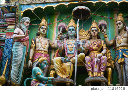 Details of an Indian temple in Singapore Details of an Indian temple in Singapore 11816926