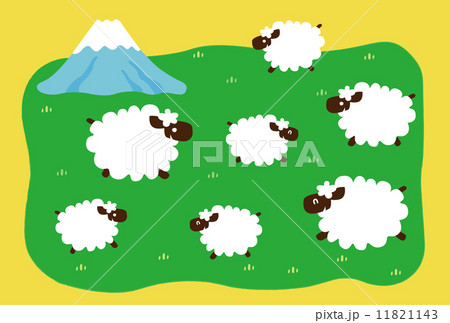 羊のキャラクター 11821143