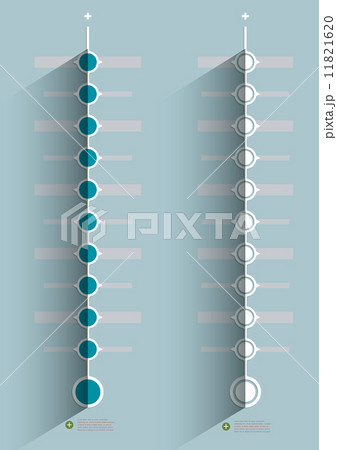 Minimal timeline infographic design 11821620