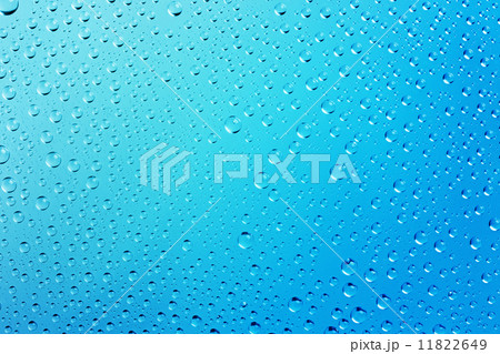 Blue Abstract Water Drops  Background 11822649