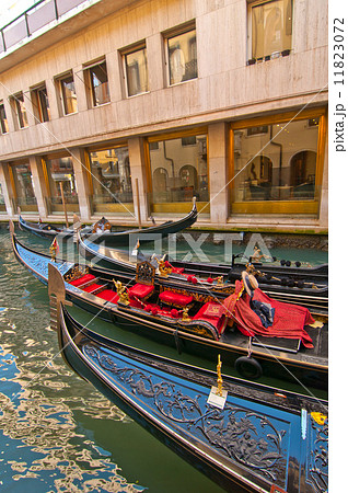 Venice Italy Gondolas on canal Venice Italy Gondolas on canal 11823072