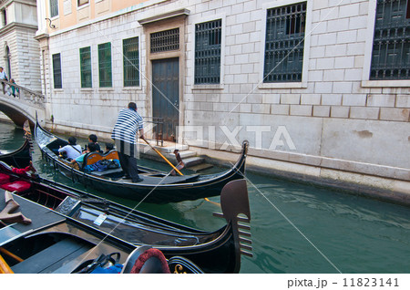 Venice Italy Gondolas on canal Venice Italy Gondolas on canal 11823141
