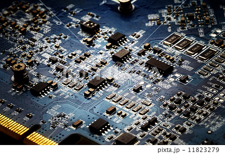 circuit board computer background 11823279