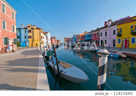 Italy Venice Burano island Italy Venice Burano island 11823660
