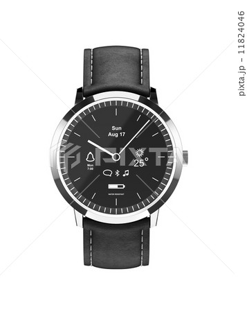 Classic look smart watch front view 11824046 PIXTA