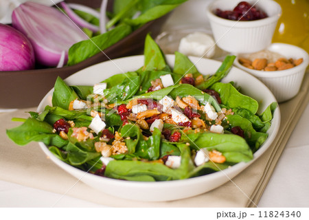 spinach salad 11824340
