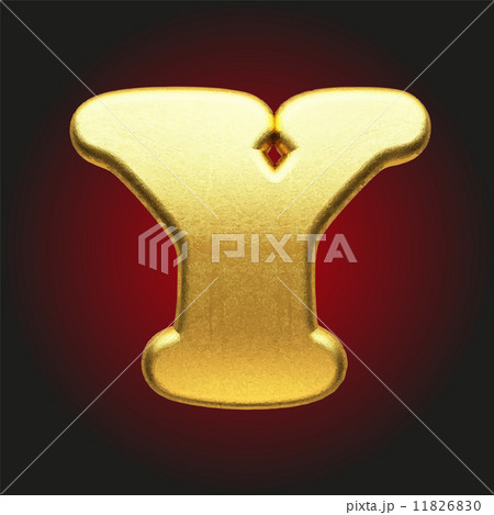 vector golden letter 11826830