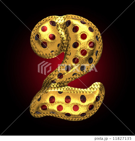 vector golden and red letter 2 vector golden and red letter 2 11827135