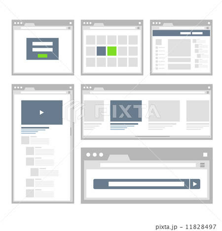 web site page templates collection 11828497