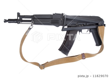 Kalashnikov AK105 modern assault rifle on white Kalashnikov AK105 modern assault rifle on white 11829070