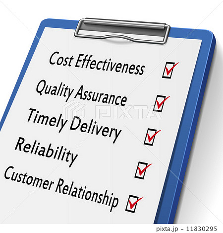 clipboard with check boxes marked for business concepts clipboard with check boxes marked for business concepts 11830295