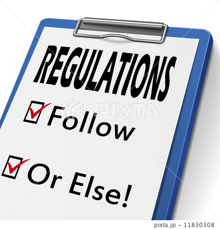 regulations clipboard 11830308