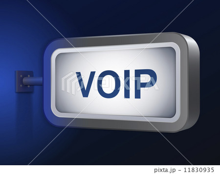 VOIP word on billboard 11830935