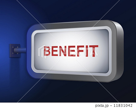 benefit word on billboard 11831042