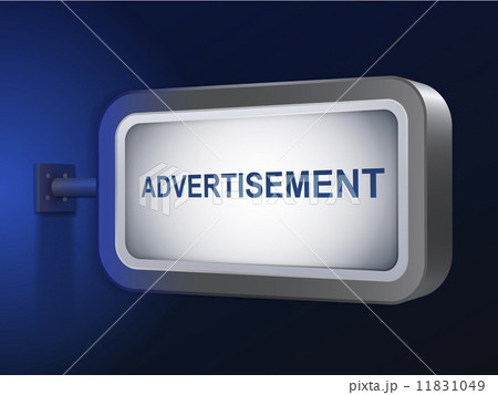 advertisement word on billboard 11831049